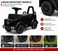 Kids Ride On Push Car with Steering Wheel, Under Seat Storage, Comfortable Seat, Indoor &amp; Outdoor Ride-On Toy, Black