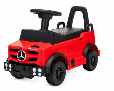Kids Ride On Push Car with Steering Wheel, Under Seat Storage, Comfortable Seat, Indoor &amp; Outdoor Ride-On Toy,Red