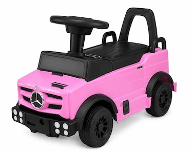 Kids Ride On Push Car with Steering Wheel, Under Seat Storage, Comfortable Seat, Indoor &amp; Outdoor Ride-On Toy,Pink