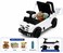 Kids Ride On Push Car with Steering Wheel, Under Seat Storage, Comfortable Seat, Indoor &amp; Outdoor Ride-On Toy,White