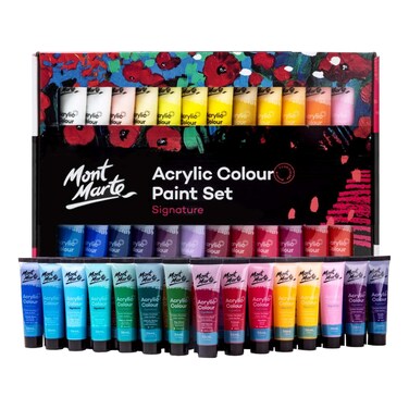 Monte Marte Signature Acrylic Colour Paint Set 36ml 48 PCS