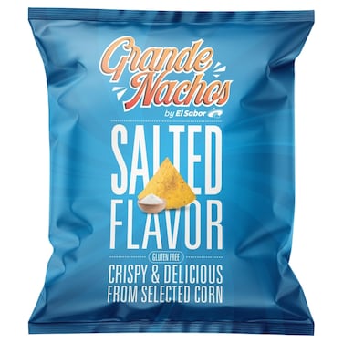 El Sabor Salted Grand Nacho Chips, 200g