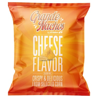El Sabor Cheese Flavour Grand Nacho Chips, 200g