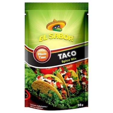 El Sabor Spice Mix Taco, 35g