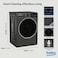 Beko 10 kg Front Load Washing Machine, 1400 RPM, 15 Programmes, Low Noise,SteamTherapy,10 Years Warranty on ProSmart Inverter Motor,WTE1014XM(Grey)