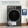 Beko 10 kg Front Load Washing Machine, 1400 RPM, 15 Programmes, Low Noise,SteamTherapy,10 Years Warranty on ProSmart Inverter Motor,WTE1014XM(Grey)