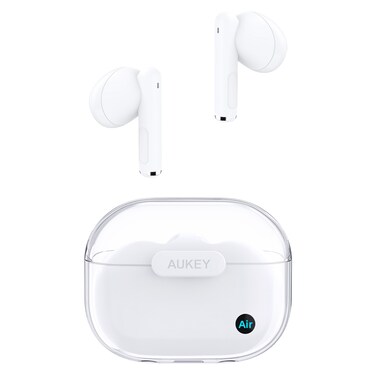 Aukey Move Air Truly Wireless Bluetooth In-Ear Earbuds EP-M2 White