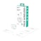 Aukey Move Air Truly Wireless Bluetooth In-Ear Earbuds EP-M2 White