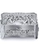 Azonee Antique Jewellery Storage Case Metal Small Storage Box for Ring Necklaces Earrings Little Trinket Keepsake Display Organizer