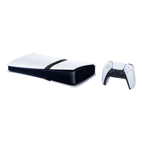Sony PlayStation 5 Pro Console and DualSense Wireless Controller for PlayStation 5 CFI7021B01Y White UAE Version