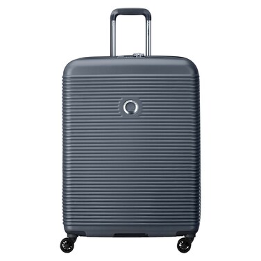 ديلسي فري ستايل حقيبة سفر صلبة بعجلات مزدوجة ودوارة باللون الغرافيت 70 سم