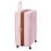 Delsey Freestyle Double Wheels Spinner Luggage Hard Trolley Peony 82cm