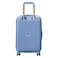 Delsey Freestyle Double Wheels Spinner Luggage Hard Trolley Sky Blue 55cm