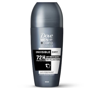 Dove Men+Care  Advanced Antiperspirant Roll-On Deodorant  Invisible Dry 50ml