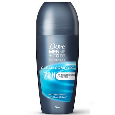 دوف مين+كير أدفانسد كلين كومفورت مزيل عرق ومضاد للتعرق ببكرة دوارة 50 ملل