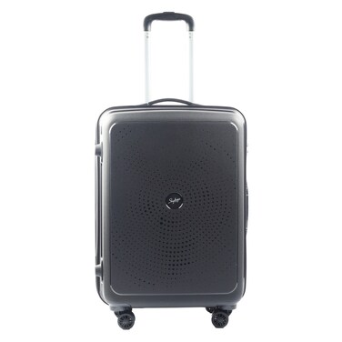 Skybags Zap 4 Wheel Luggage Hard Trolley Black 76cm