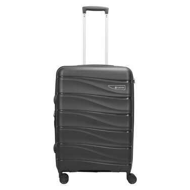 Carlton Olympus Luggage Hard Trolley, Black, 66cm