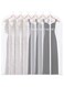 Kivian Hanging Garment Bag Lightweight Clear Full Zipper Suit Bags (Set of 6) PEVA Moth-Proof Breathable Dust Cover for Closet Clothes Storage,Multi-Size (55" x 24" 6 Pack)