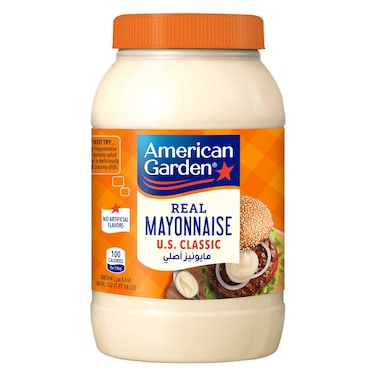 American Garden US Classic Real Mayonnaise, 887ml