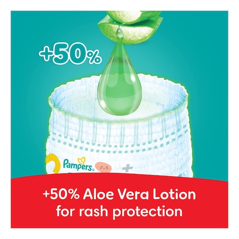 Pampers Rash Protection Diaper Pants with Aloe Vera Lotion Size 6 16kg+ Mega Pack 34 Pants