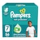 Pampers Rash Protection Diapers with Aloe Vera Lotion Size 7 15kg+ Jumbo Box 56 Diapers