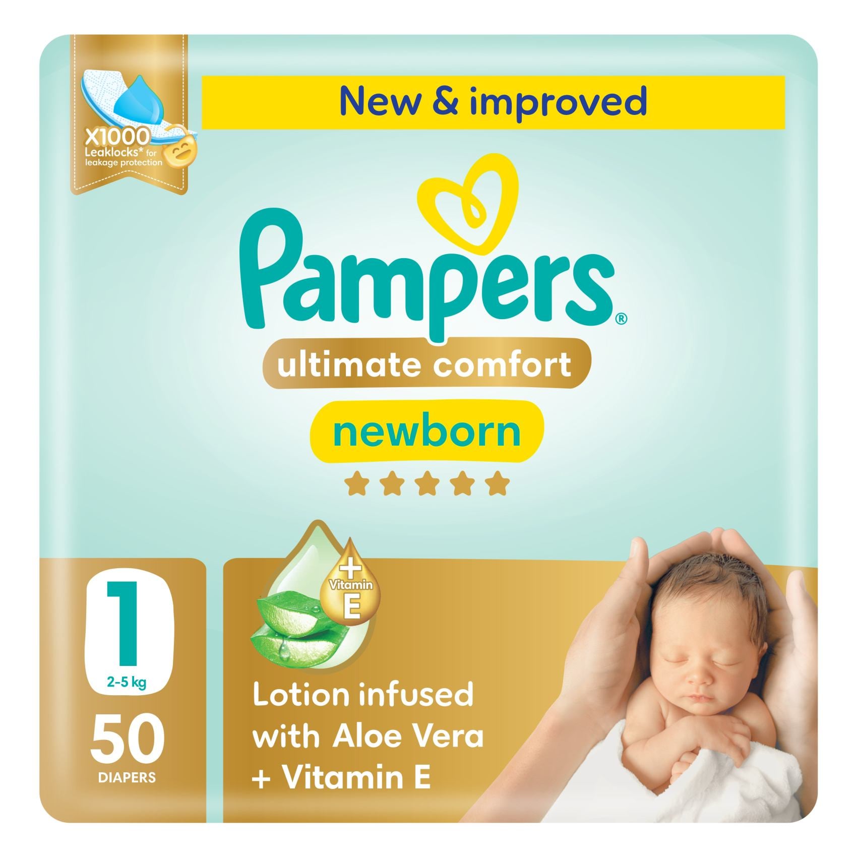 Buy Pampers Ultimate Comfort Diapers with Aloe Vera Plus Vitamin E
