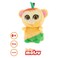 Keel Toys Motsu Fruity Scent Animal Plush Toy Assorted 25cm 4 PCS