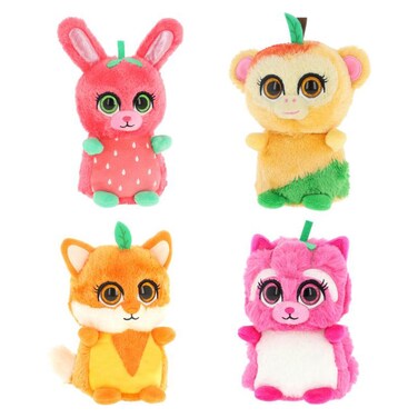 Keel Toys Motsu Fruity Scent Animal Plush Toy Assorted 25cm 4 PCS