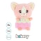 Keel Toys Motsu Novelty Bakery Cupcakes Scented Animal Plush Toy 16cm 12 PCS