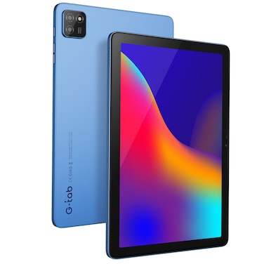 تابلت تي 9 جي تاب 9 تي-جي  بشاشة 10.1 بوصة وذاكرة 3 جيجابايت وسعة 64 جيجابايت وواي فاي وشبكة الجيل الخامس (5 جي) مع غطاء حماية أزرق