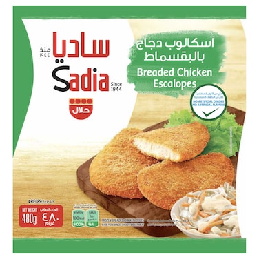 Sadia Breaded Chicken Escalopes, 480g
