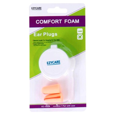Ezycare Comfort Foam Ear Plug, 2 Tablets