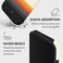 Mobcos iPhone 18 Pro Max Sunset Stripe Premium Case Compatible with Hybrid Dual-Layer Hard Shell + Silicone Protection - Scratch-Resistant Shockproof Mobile Cover