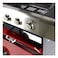 Outback Meteor 4 Burner Gas Barbecue Red 640x420mm