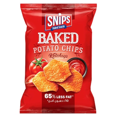 Snips Baked Potato Chips Ketchup, 150g