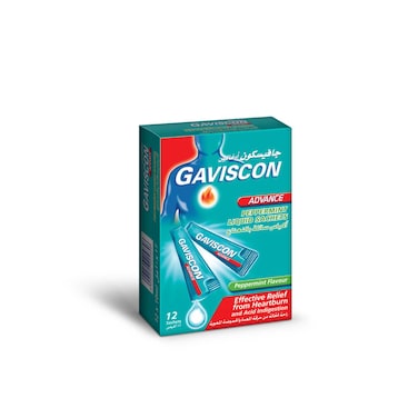 Gaviscon Advance Peppermint Sachets 10ml