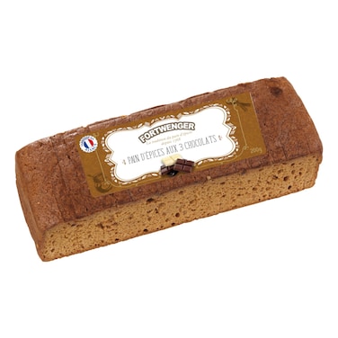 Fortwenger 3 Chocolates Sliced Gingerbread 200g