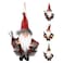 زينة معلقة على شكل سانتا كلوز صغير 13 سم