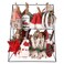 Christmas Hanging Decoration 8 Assorted 19cm
