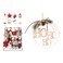 Christmas Hanging Decoration 8 Assorted 19cm
