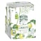 Maison Perrier Chic Lemonjito Lemon and Mint Flavour Sparkling Water Slim Can, 250ml Pack of 4
