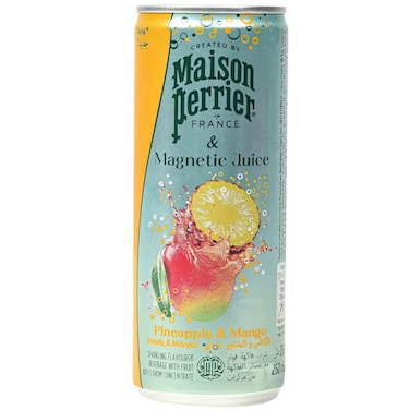 Maison Perrier Sparkling Flavoured Beverage Pineapple and Mango, 250ml