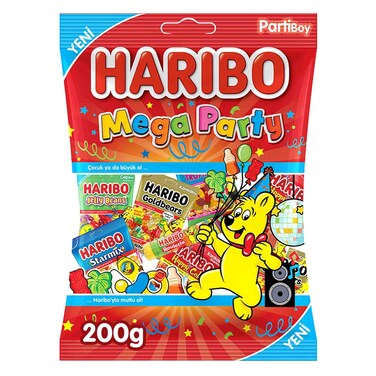 Haribo Mega Party Candy, 200g