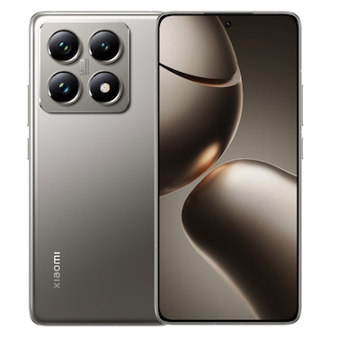 هاتف شاومي 14T  برو ثنائي الشريحة ذاكرة وصول عشوائي 12 غيغابايت سعة تخزين 1 تيرابايت الجيل الخامس رمادي تيتان