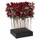 Christmas Decoration Berry Leaf Red 60cm