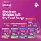 Whiskas Skin and Coat Dry Cat Food, 1.1Kg Bag