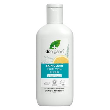 Dr.Organic Skin Clear 5-in-1 Purifying Toner With Grapefruit And Salicylic Acid 200ml