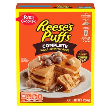 Betty Crocker Reese's Puffs Complete Peanut Butter Pancake Mix 340g