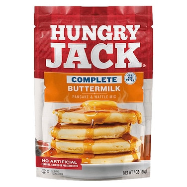 Hungry Jack Complete Buttermilk Pancake and Waffle Mix 198g
