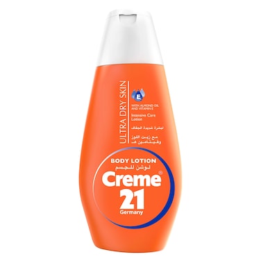 Creme 21 Ultra Dry Skin Body Lotion with Almond Oil and Vitamin E 250ml